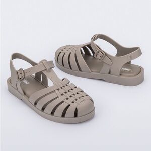 Unisex Taupe Strappy fishermen Sandals